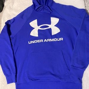 Blue Under Armour Hoodie Large